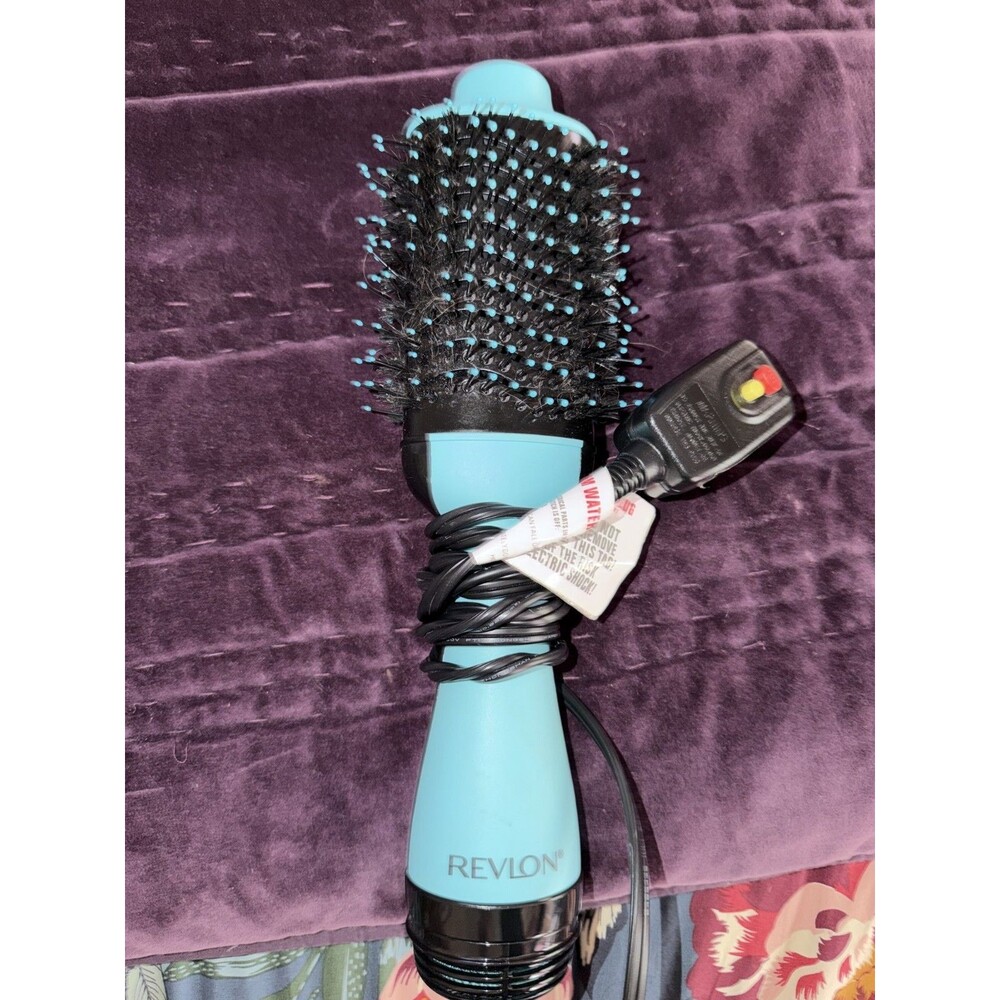 Revlon One-Step Volumizer Original Blow Dry Brush Blue -Open Box